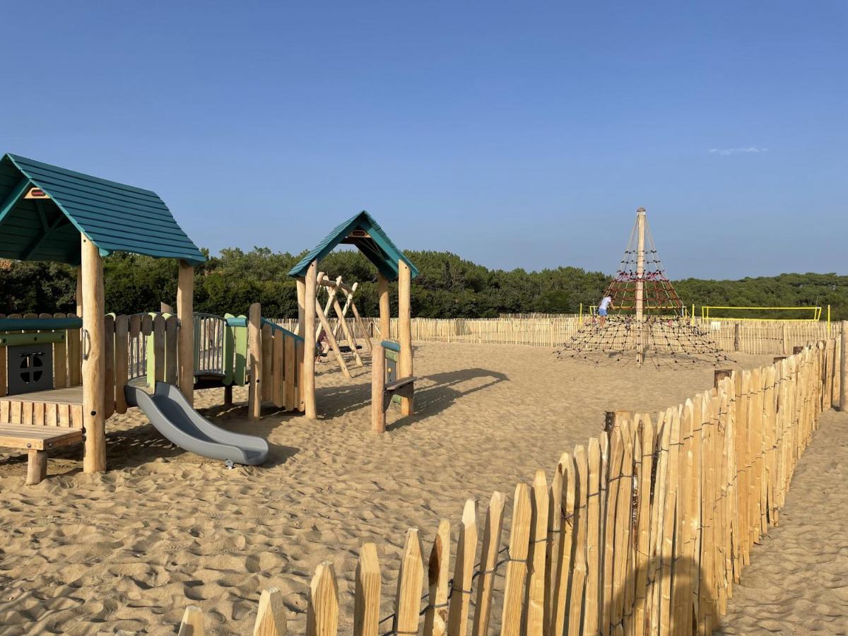 Chalet Paisible A La Plage, Piscine Et Tennis Ondres Exteriör bild