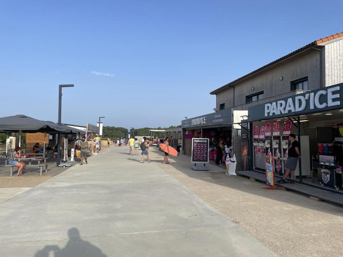 Chalet Paisible A La Plage, Piscine Et Tennis Ondres Exteriör bild