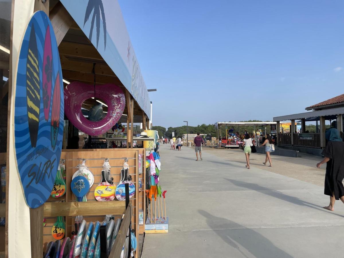 Chalet Paisible A La Plage, Piscine Et Tennis Ondres Exteriör bild