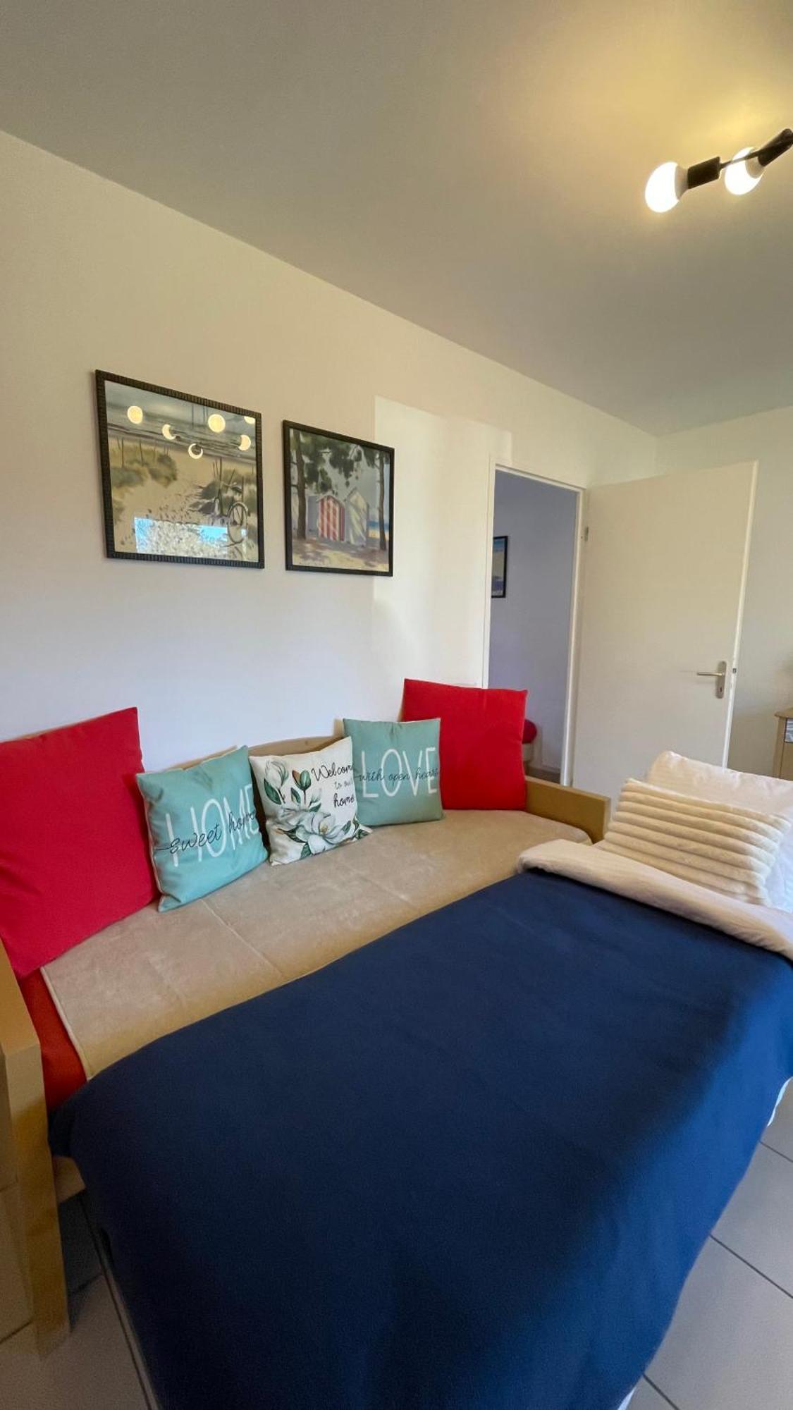 Chalet Paisible A La Plage, Piscine Et Tennis Ondres Exteriör bild