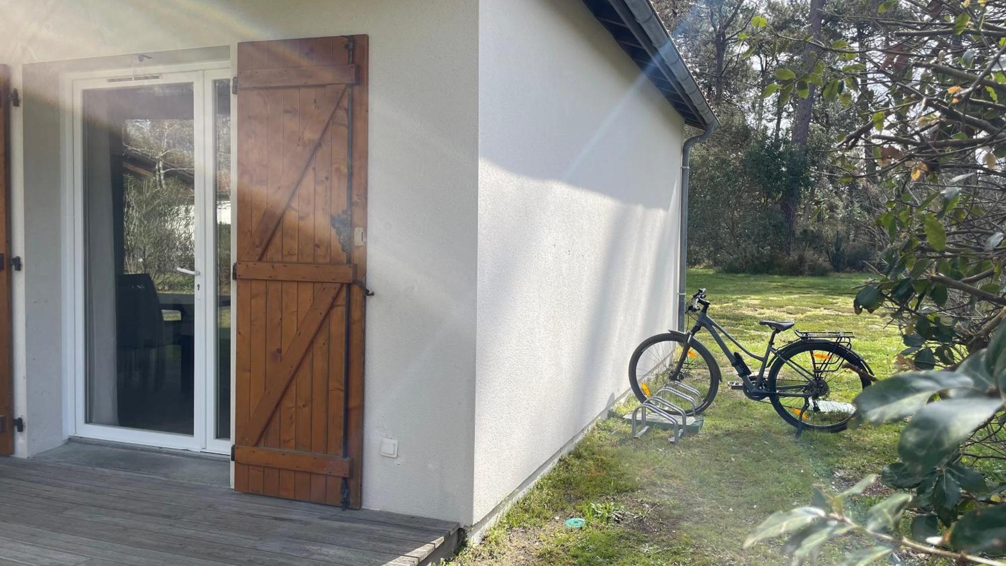 Chalet Paisible A La Plage, Piscine Et Tennis Ondres Exteriör bild