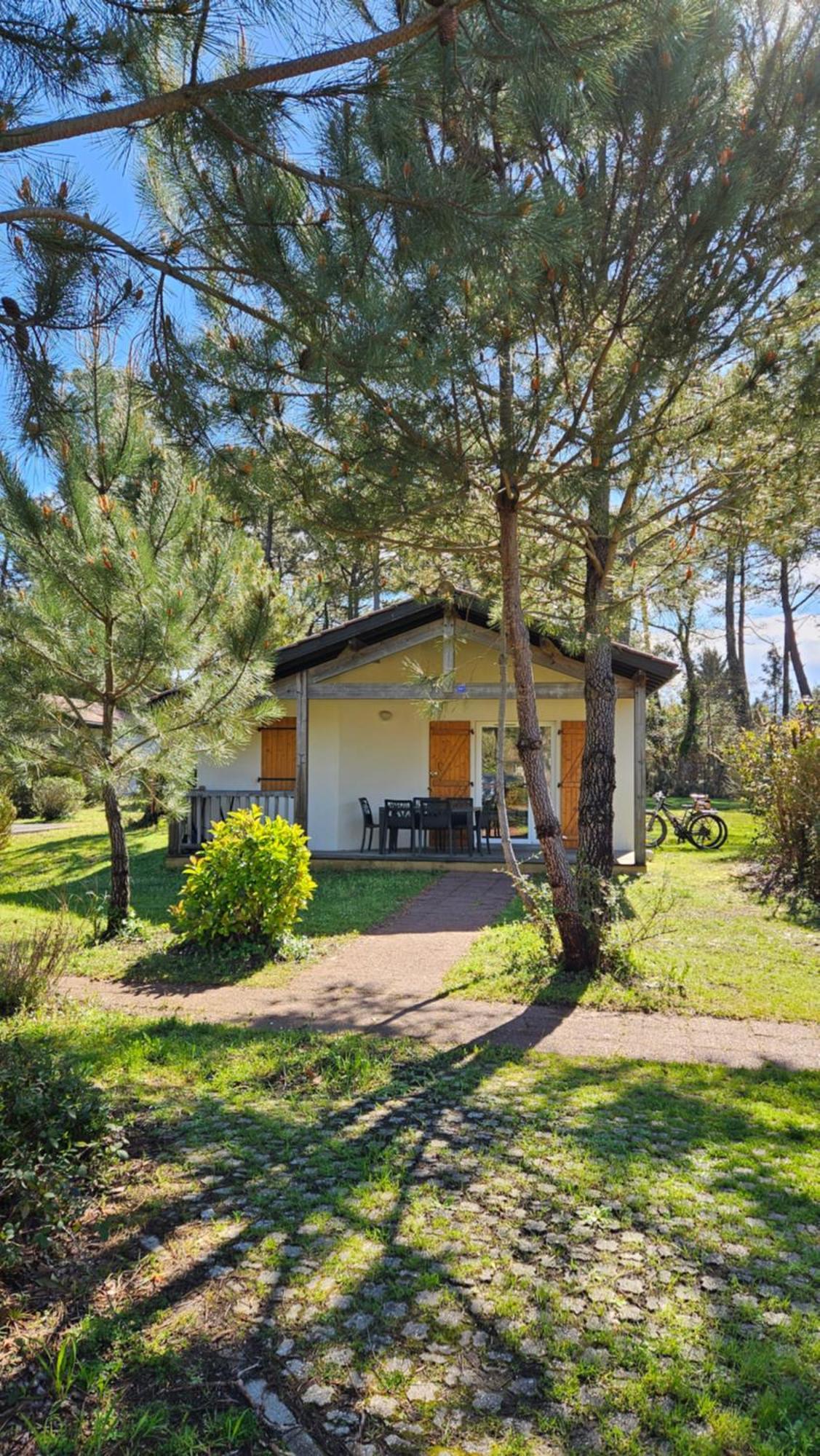 Chalet Paisible A La Plage, Piscine Et Tennis Ondres Exteriör bild