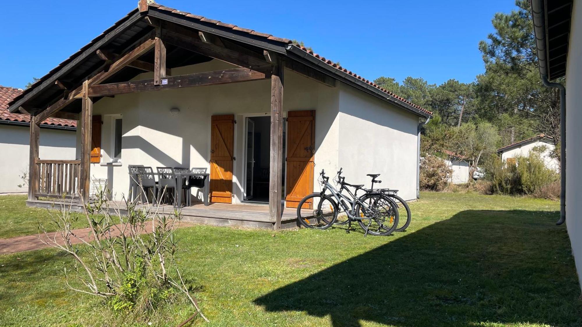 Chalet Paisible A La Plage, Piscine Et Tennis Ondres Exteriör bild